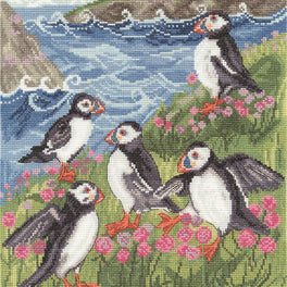 A Circus of Puffins - Bothy Threads