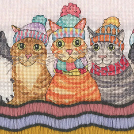A Cosy Clowder - Bothy Threads Cross Stitch Kit