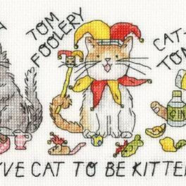 You've Cat To Be Kitten Me - Bothy Threads Cross Stitch Kit