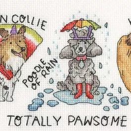 Totally Pawsome - Bothy Threads Cross Stitch Kit