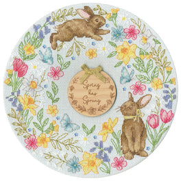 Spring Wreath - Bothy Threads Cross Stitch Kit