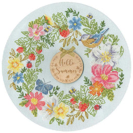 Summer Wreath - Bothy Threads Cross Stitch Kit