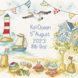 My First Holiday - Bothy Threads Cross Stitch Kit