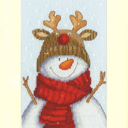 My Little Rudolph - Bothy Threads Greeting Card Cross Stitch Kit
