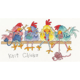 Knit Chicks - Bothy Threads Cross Stitch Kit