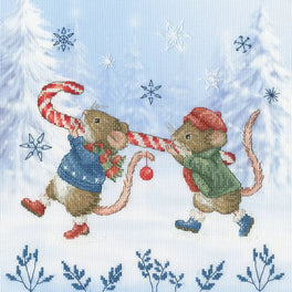 Candy Cane Capers - Bothy Threads Cross Stitch Kit