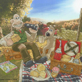 Wallace & Gromit - Countryside Picnic - Bothy Threads Cross Stitch Kit