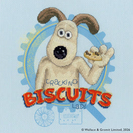 Wallace & Gromit - Cracking Biscuits! - Bothy Threads Cross Stitch Kit