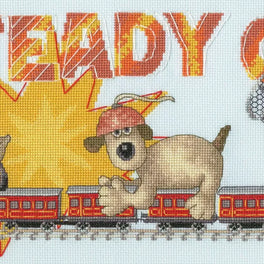 Wallace & Gromit - Steady on! - Bothy Threads Cross Stitch Kit