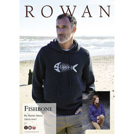 Fishbone Sweater in Rowan Denim Revive - Digital Version