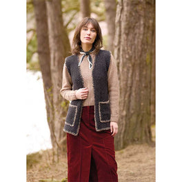 Felt Waistcoat in Rowan Felted Tweed Soft - Digital Version ZB378-00006