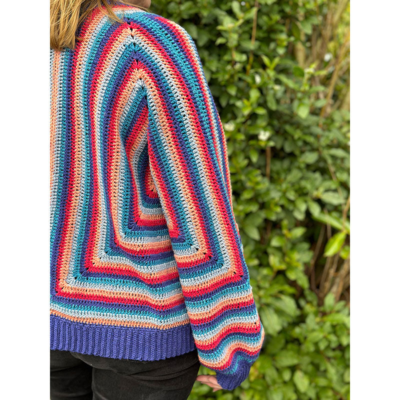 Spring Chill Hexi Cardigan - by Cassie Ward - Digital Version