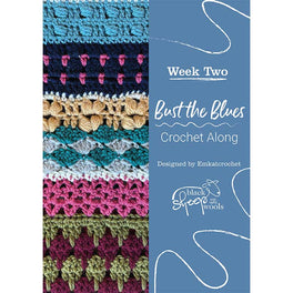 Bust the Blues Crochet Along by Emkatcrochet - Week Two