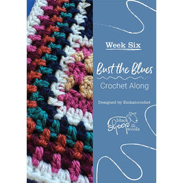 Bust the Blues Crochet Along by Emkatcrochet - Week Six