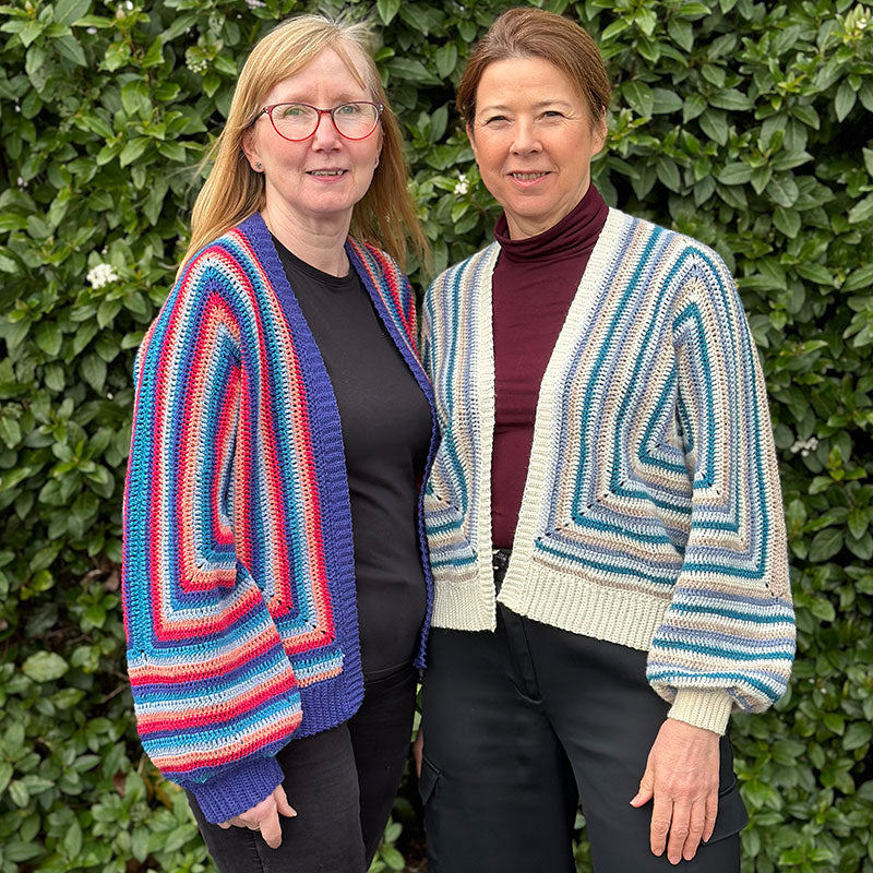 Spring Chill Hexi Cardigan - by Cassie Ward - Digital Version