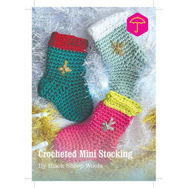 Deck the Halls Campaign - Crocheted Christmas Stocking by Black Sheep Wools - Digital Version
