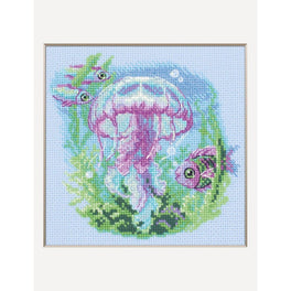 Baby Jellyfish - Aine Cross Stitch Kit