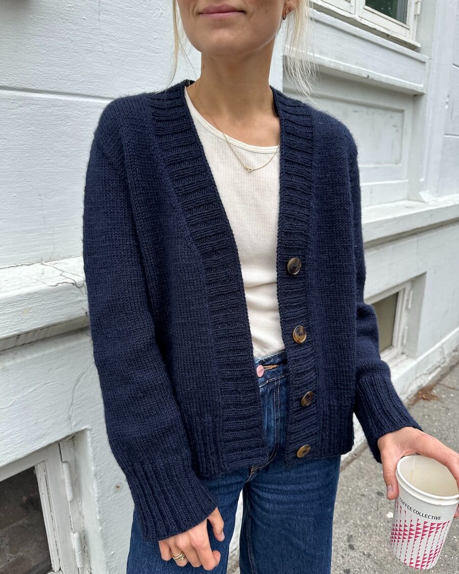 Buy Eva Cardigan by PetiteKnit – Black Sheep Wools