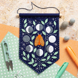 Hawthorn Handmade - Celestial Pennant Felt Craft Kit