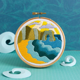Hawthorn Handmade - Dorset Days Mini Embroidery Kit