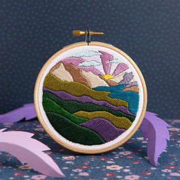 Hawthorn Handmade - Highland Hike Mini Embroidery Kit