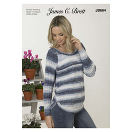 Sweater in James C Brett Driftwood Dk