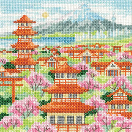 Impressions of Japan - Heritage Cross Stitch Kit