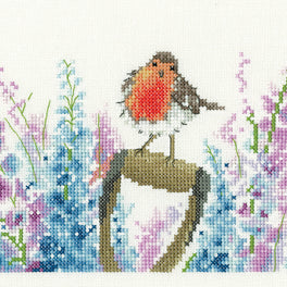 Rosie Robin Heritage Cross Stitch Kit