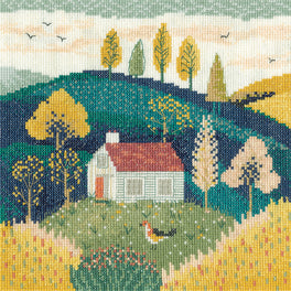A Place To Rest and Recharge - Heritage Crafts Cross Stitch Kit