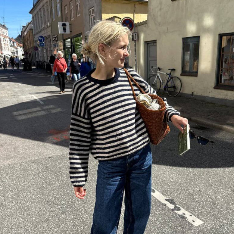 Buy Olga Sweater by PetiteKnit – Black Sheep Wools