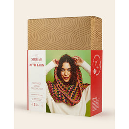 Kith & Kin Supersize Cowl Crochet Kit in Sirdar Hayfield Bonus Dk