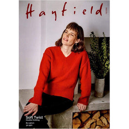 Shawl Collar Sweater in Hayfield Soft Twist Dk