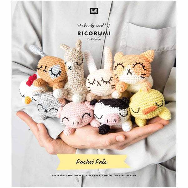 Rico Ricorumi Pocket Pals Crochet Pattern Book – Black Sheep Wools