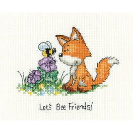Let's Bee Friends - Heritage Cross Stitch Kit