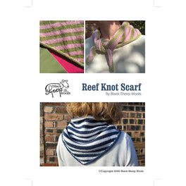 Reef Knot Scarf by Black Sheep Wools - Digital Version