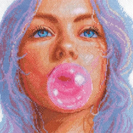Bubblegum Dreams - Aine Cross Stitch Kit