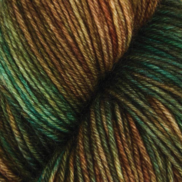 Knitpro Terra Color Symfonie Garn – 100 G / Ca. 380 M, 75% Merino, 25% Polyamid, Maschinenwaschbar, Farbe: Tropical Seascape