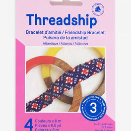 DMC - Threadship Beginner Friendship Bracelet Kit - Atlantic