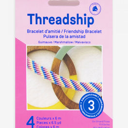 DMC - Threadship Beginner Friendship Bracelet Kit - Marshmallow
