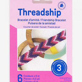 DMC - Threadship Beginner Friendship Bracelet Kit - Sunset