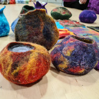 Make a Hand Felted Bowl Workshop with Debbie Tomkies - Saturday 11th May 2024