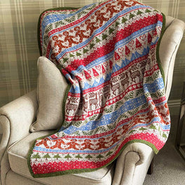 Winter's Storey Blanket Knit Along by Martin Storey - Rowan Felted Tweed Dk