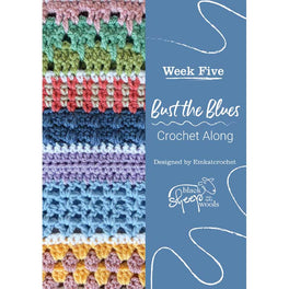 Bust the Blues Crochet Along by Emkatcrochet - Week Five