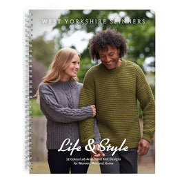 West Yorkshire Spinners ColourLab Aran Life & Style Pattern Book