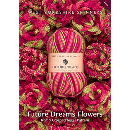 Free Download - Knit & Crochet Flower in West Yorkshire Spinners Future Dreams ColourLab Dk