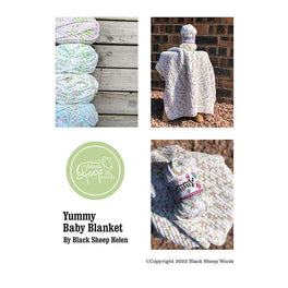 Free Pattern - Baby Blanket in King Cole Yummy Chunky