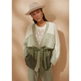 Juniper Cardigan in Rowan Summerlite 4ply and Kidsilk Haze - Digital Version