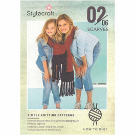 How to Knit - Scarves in Stylecraft Special XL