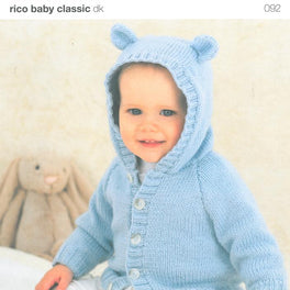 Cardigan and Hat in Rico Baby Classic DK (092)