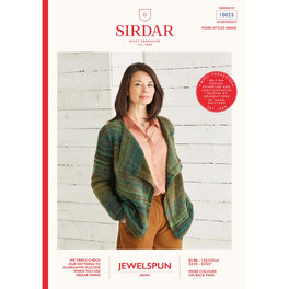 Drape Cardigan in Sirdar Jewelspun Aran - Digital Version